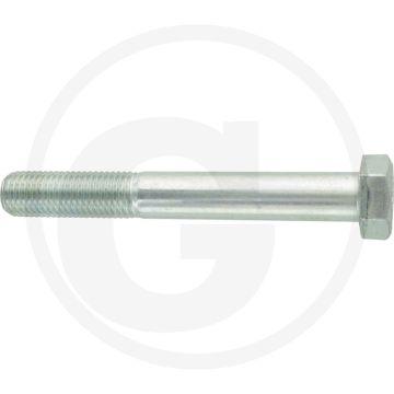 Zeskantbout DIN 931 M20 x 150 staal 8.8 verzinkt metrische schroefdraad