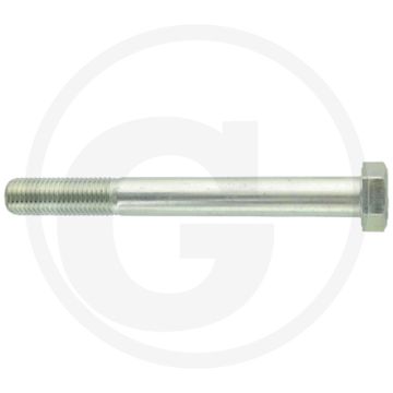 Zeskantbout M20x180 DIN 931 Verzinkt Staal 8.8 Metrische draad Buitenzeskant