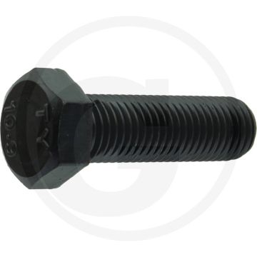 Zeskantbout M20x65 DIN 933 Staal 10.9 Onbehandeld Metrische schroefdraad