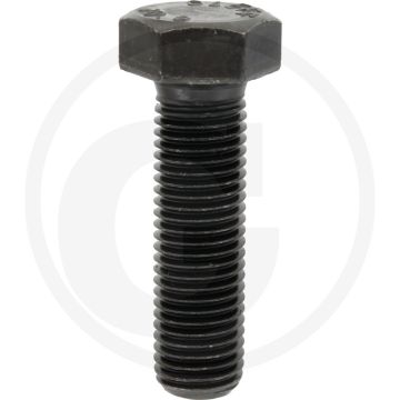 Zeskantbout M20x70 DIN 933 Staal 10.9 Onbehandeld Metrische schroefdraad