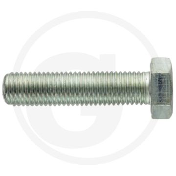 Zeskantbout DIN 933 M20x80 Verzinkt Staal 8.8