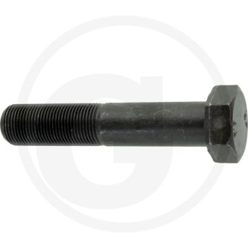 Zeskantbout DIN 960 M20x100 Staal 8.8 Zwart