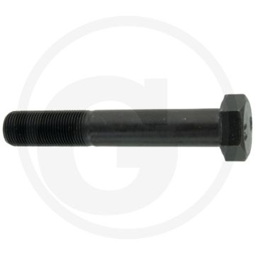 Zeskantbout DIN 960 M20x120 Staal 8.8 Zwart