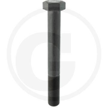 Zeskantbout DIN 960 M20x160 Staal 8.8 Zwart