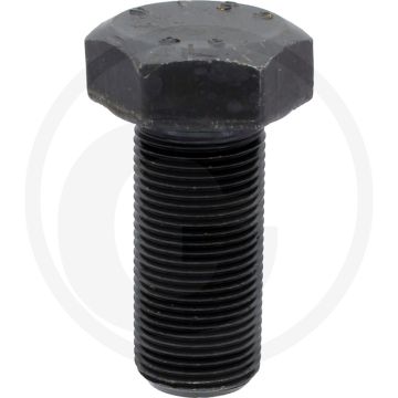 Zeskantbout DIN 961 M20 x 45 staal 8.8 zwart metrische draad