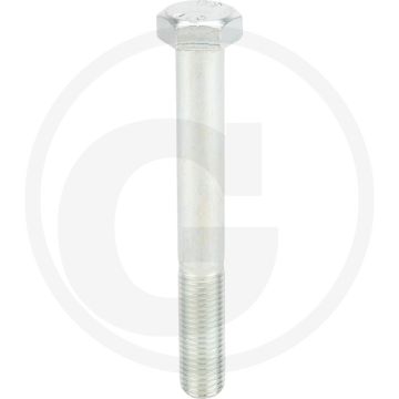 VPE10 zeskantbouten M20x160 DIN 931 verzinkt staal 8.8 met metrische schroefdraad