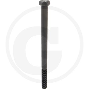 Zeskantbout M20x280 DIN 931 Staal 10.9 Onbehandeld Zwart
