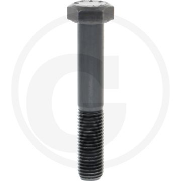 Zeskantbout M20x120 DIN 931 Staal 10.9 Zwart Buitenzeskant
