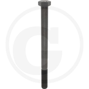 Zeskantbout M20x260 DIN 931 Staal 10.9 Onbehandeld Zwart