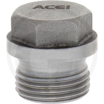 Afsluitplug G 5/8" DIN 910 Staal 5.8 Buitenzeskant BSP