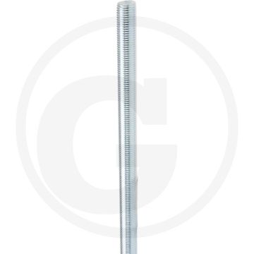Draadeind M22 x 1000 DIN 976 Verzinkt Staal Standaard Draad