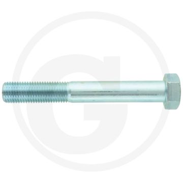 Zeskantbout DIN 931 M22x160 Verzinkt Staal 8.8