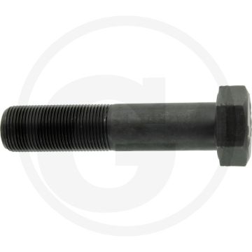 Zeskantbout DIN 960 M22 x 100 staal 10.9 zwart metrische schroefdraad