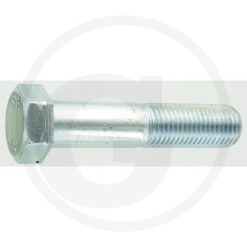 VPE10 zeskantbouten M22x100 DIN 931 Verzinkt staal 8.8 met metrische schroefdraad