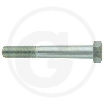 Zeskantbout DIN 931 M22 x 160 staal 8.8 verzinkt gegalvaniseerd metrische schroefdraad