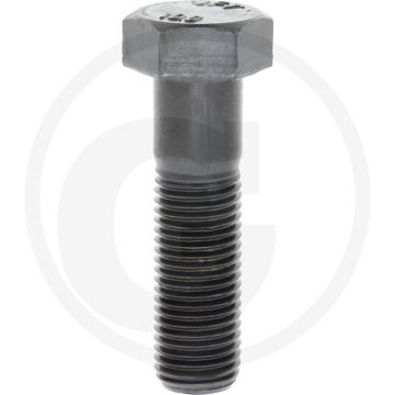 Zeskantbout M22x80 DIN 931 Staal 10.9 Zwart Onbehandeld