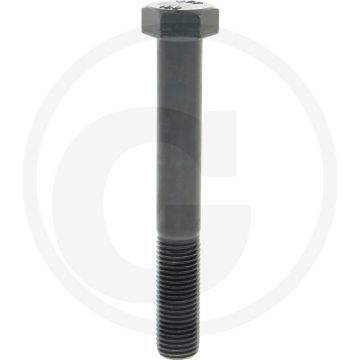 Zeskantbout M22x160 DIN 931 Staal 10.9 Zwart Buitenzeskant