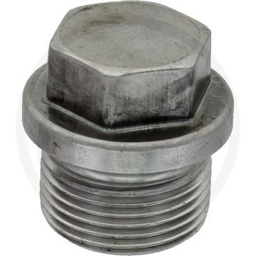 Afsluitplug M22 x 1,5 DIN 910 Staal 5.8 Zwart Buitenzeskantkop