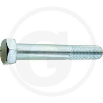 Bout M22 x 140 DIN 931 Verzinkt Staal 8.8 Zeskantkop