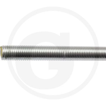 Draadeind M24 x 1000 DIN 976 Verzinkt Staal 8.8 Galvanisch RH