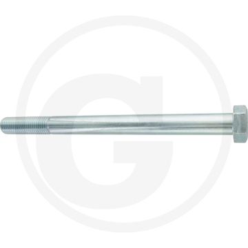 Zeskantbout DIN 931 M24 x 300 staal 8.8 verzinkt metrische schroefdraad