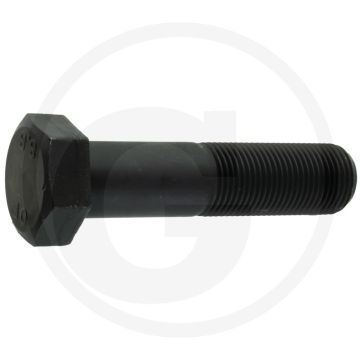 Zeskantbout DIN 960 M24x100 Staal 8.8 Zwart