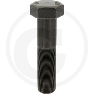 Zeskantbout DIN 960 M24 x 100 staal 10.9 zwart metrische schroefdraad