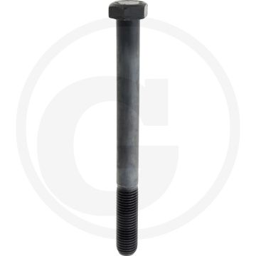 Zeskantbout M24x260 DIN 931 Staal 10.9 Zwart Onbehandeld