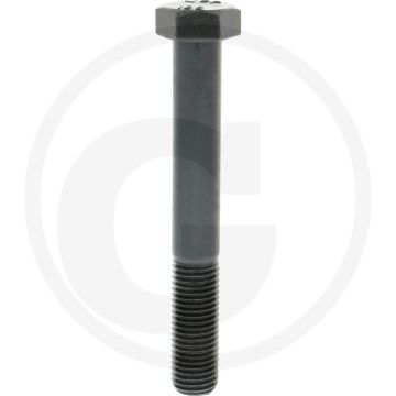 Zeskantbout M24x180 DIN 931 Staal 10.9 Zwart