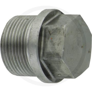 Afsluitplug M26 x 1,5 DIN 910 Staal 5.8 Buitenzeskant Zeskantkop