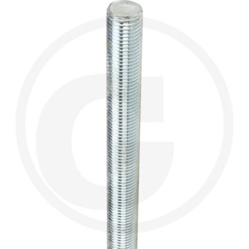 Draadeind M27 x 1000 DIN 976 Verzinkt Staal Gegalvaniseerd RH Metrische draad