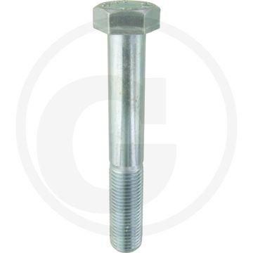 Zeskantbout DIN 931 M27x180 Verzinkt Staal 8.8