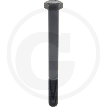 Zeskantbout M27x280 DIN 931 Staal 10.9 Onbehandeld Zwart