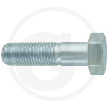 Zeskantbout DIN 931 M30x110 Verzinkt Staal 8.8