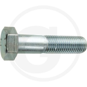 Zeskantbout DIN 931 M30x120 Staal Verzinkt 8.8