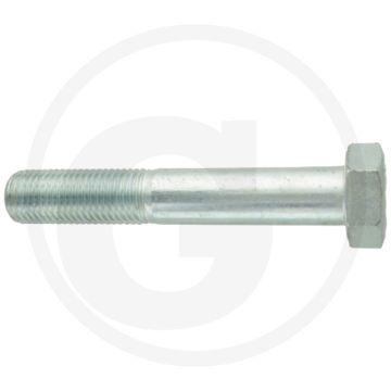 Zeskantbout DIN 931 M30x180 Verzinkt Staal 8.8