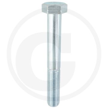 Zeskantbout DIN 931 M30x220 Verzinkt Staal 8.8