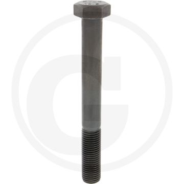 Zeskantbout M30x260 DIN 931 Staal 10.9 Onbehandeld Zwart