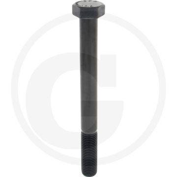 Zeskantbout M30x300 DIN 931 Staal 10.9 Onbehandeld Zwart