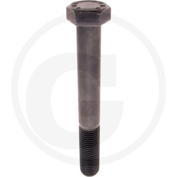 Zeskantbout M30x240 DIN 931 Staal 10.9 Onbehandeld Zwart