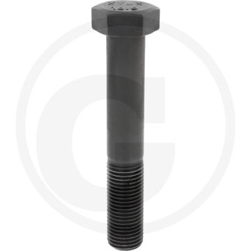 Zeskantbout M33x200 DIN 931 Staal 10.9 Onbehandeld Zwart