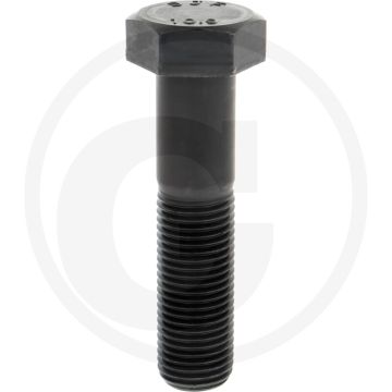 Zeskantbout M33x140 DIN 931 Staal 10.9 Onbehandeld Zwart