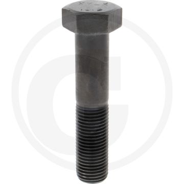 Zeskantbout M33x160 DIN 931 Staal 10.9 Onbehandeld Zwart