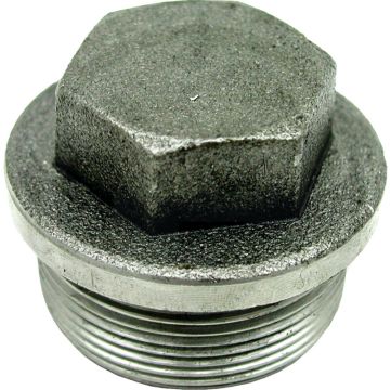 Afsluitplug M33 x 2 DIN 910 Staal 5.8 Buitenzeskant Zeskantkop