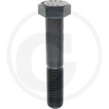 Zeskantbout M36x200 DIN 931 Staal 10.9 Onbehandeld Zwart