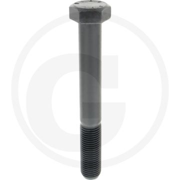 Zeskantbout M36x280 DIN 931 Staal 10.9 Onbehandeld Zwart
