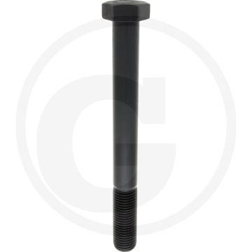 Zeskantbout M36x340 DIN 931 Staal 10.9 Onbehandeld Zwart