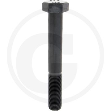 Zeskantbout M39x280 DIN 931 Staal 10.9 Onbehandeld Zwart