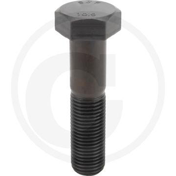 Zeskantbout M42x180 DIN 931 Staal 10.9 Zwart Onbehandeld