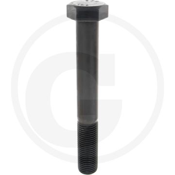 Zeskantbout M42x320 DIN 931 Staal 10.9 Onbehandeld Zwart